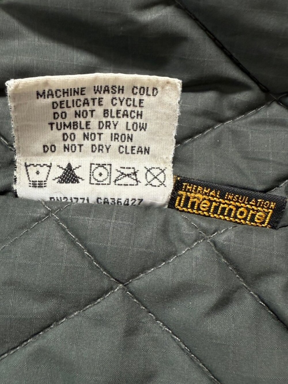 I. Spiewak & Sons Men's Brown Parka Jacket M Thermore Insulated - Picture 7 of 12